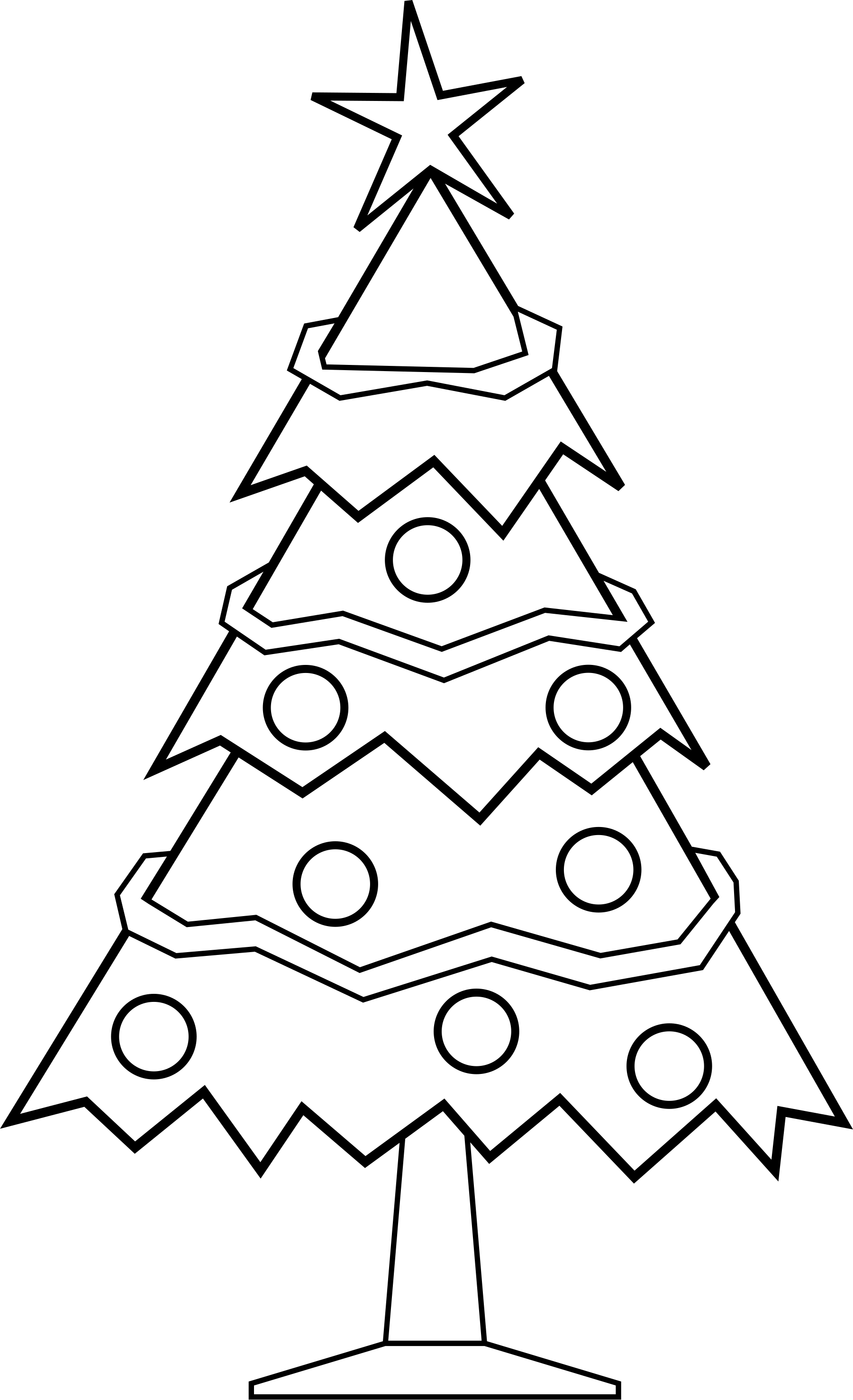 December coloring sheet preview