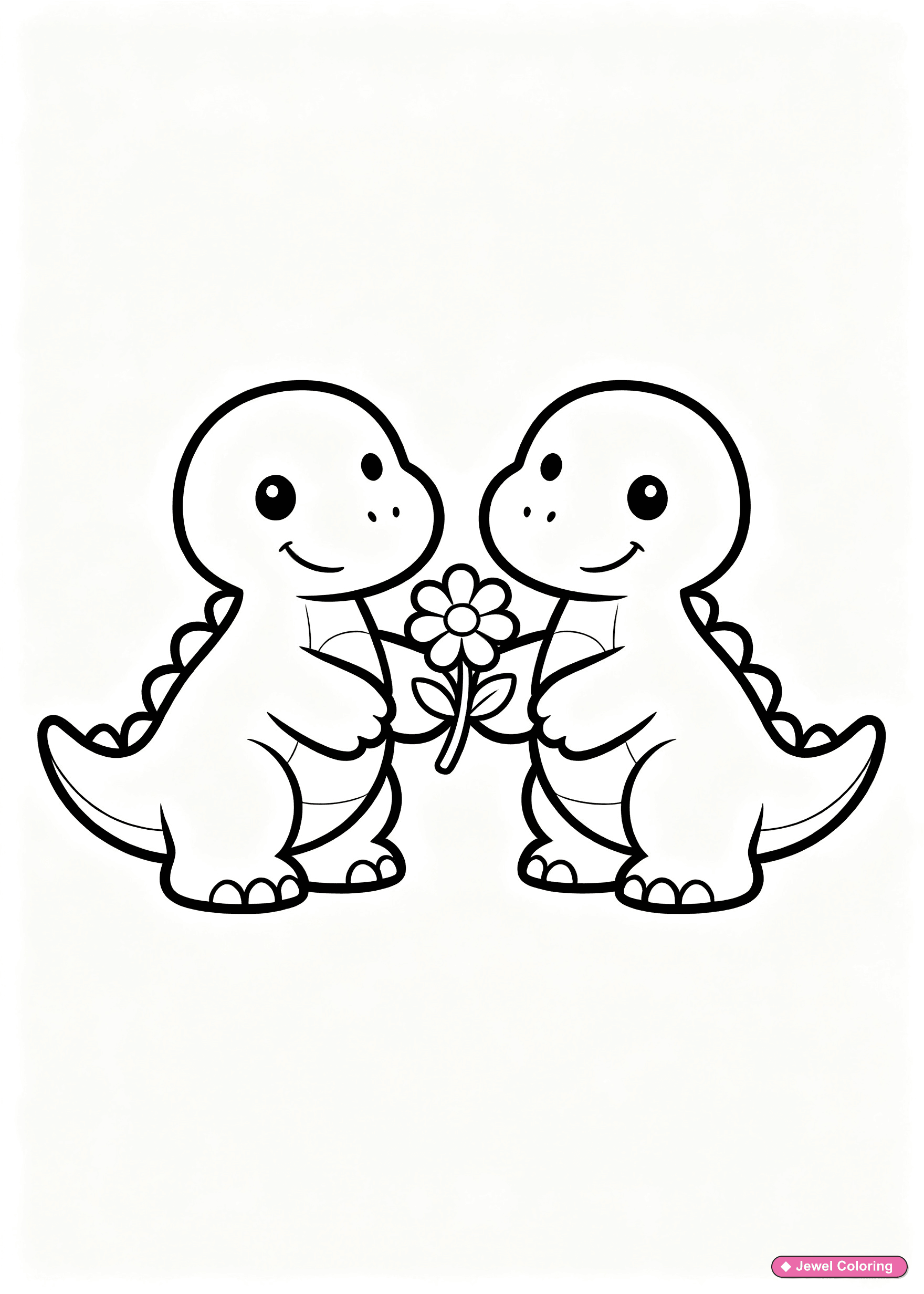 Allosaurus Dinosaur Coloring Page printable dinosaurs coloring page