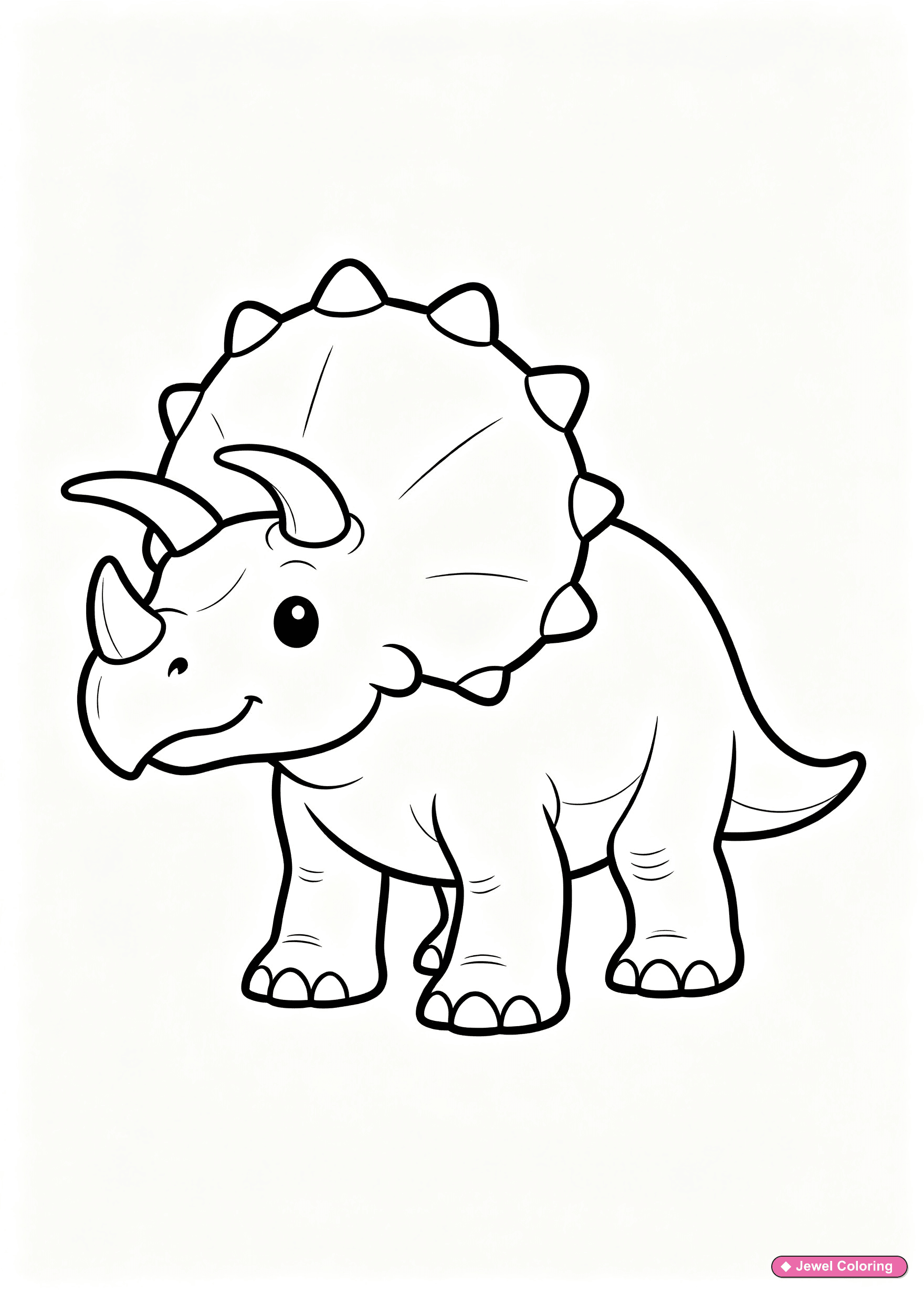 Brachiosaurus Dinosaur Coloring Page printable dinosaurs coloring page