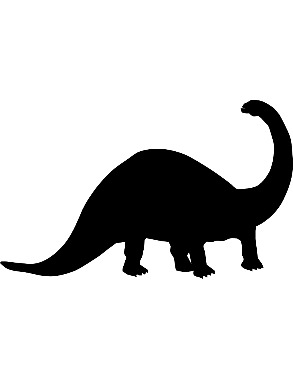 Dinosaurs coloring page preview