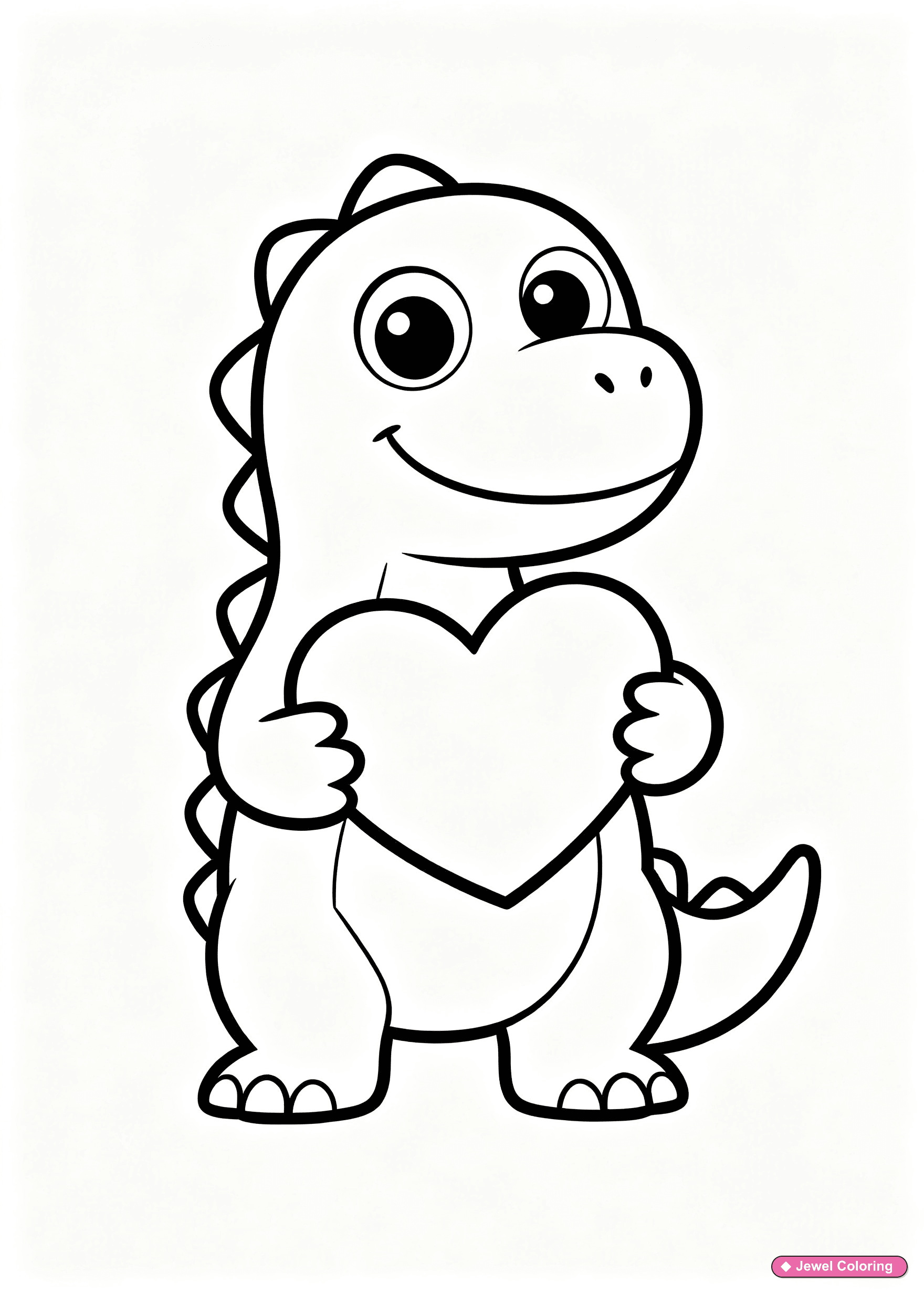 Roaring T Rex Dinosaur Coloring Page printable dinosaurs coloring page
