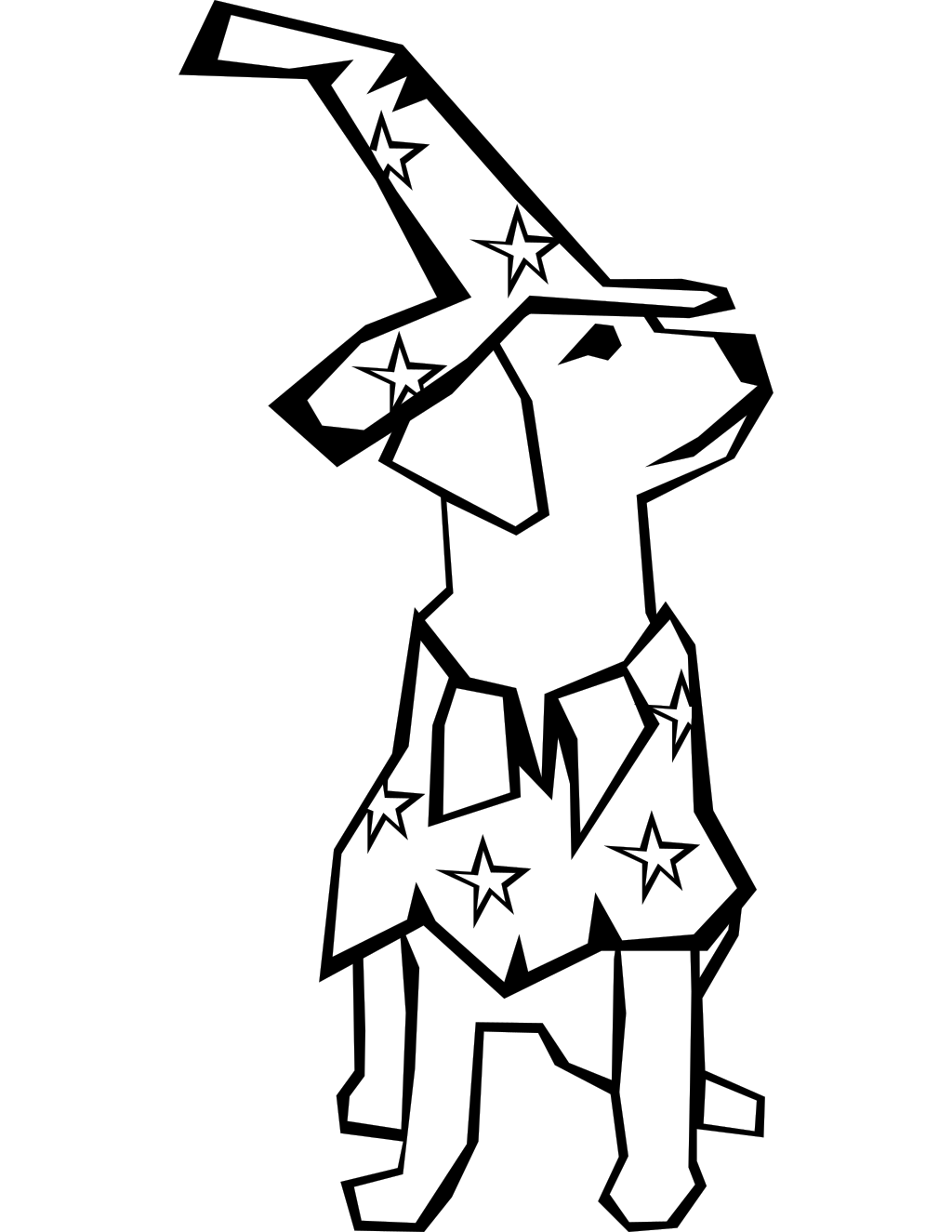 Dog Line Art printable dogs coloring page