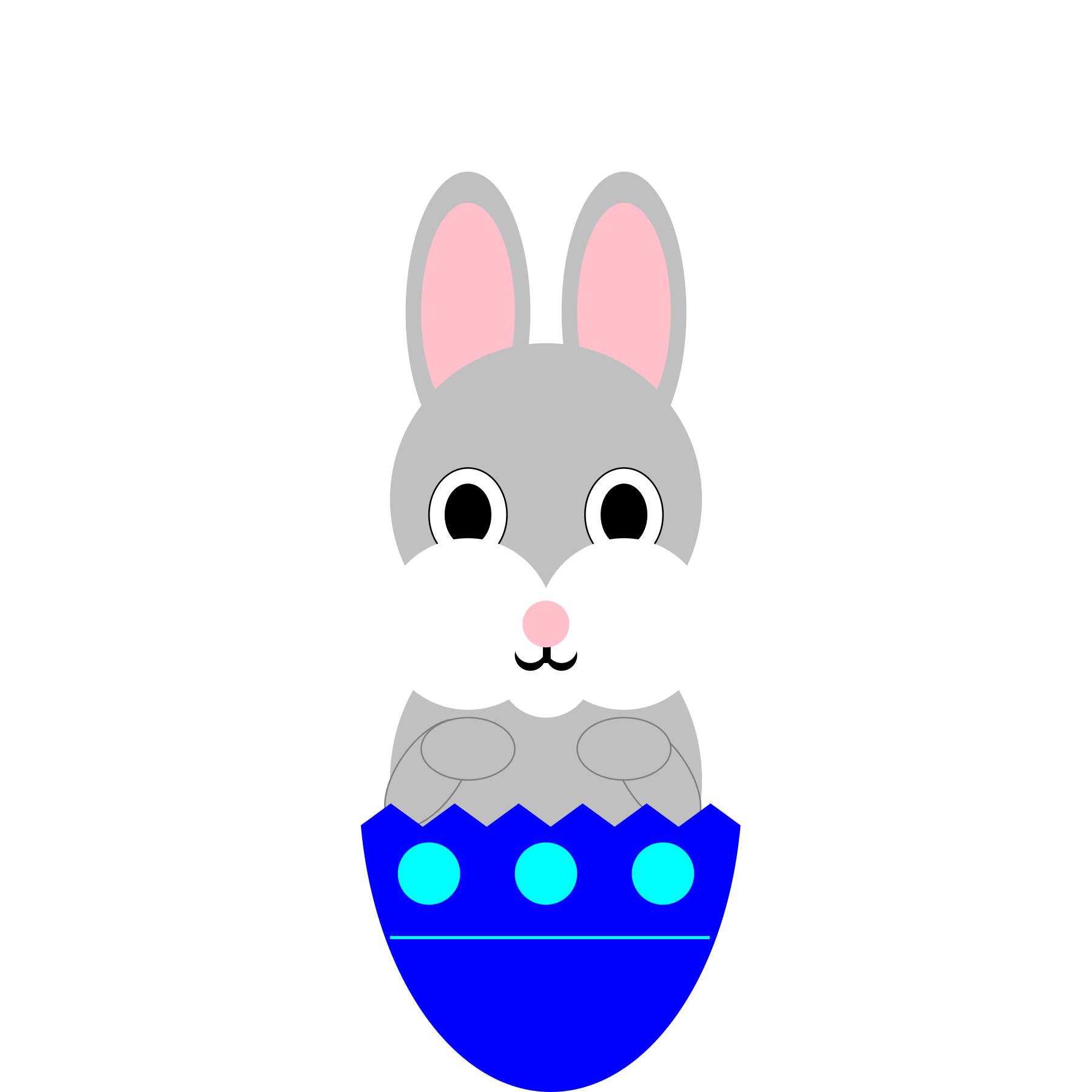Blank Easter Egg printable easter coloring page