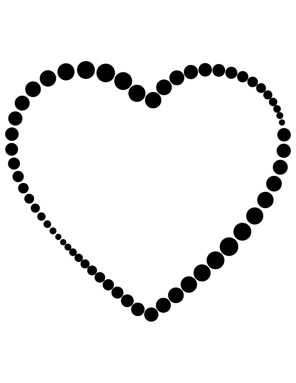 Heart Pattern printable hearts coloring page