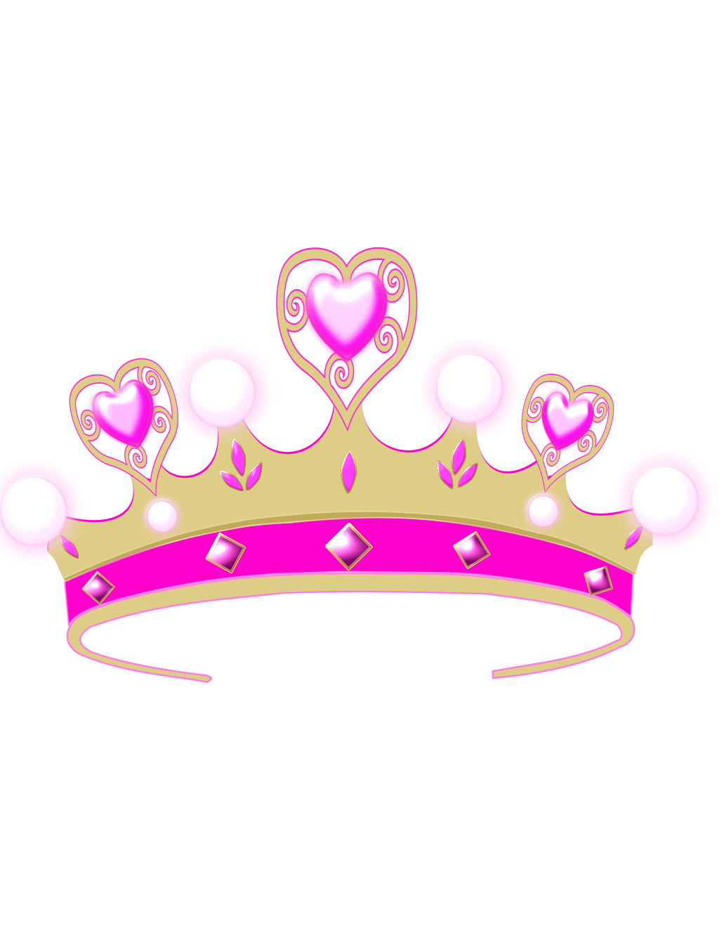 Princess Line Art printable princesses coloring page