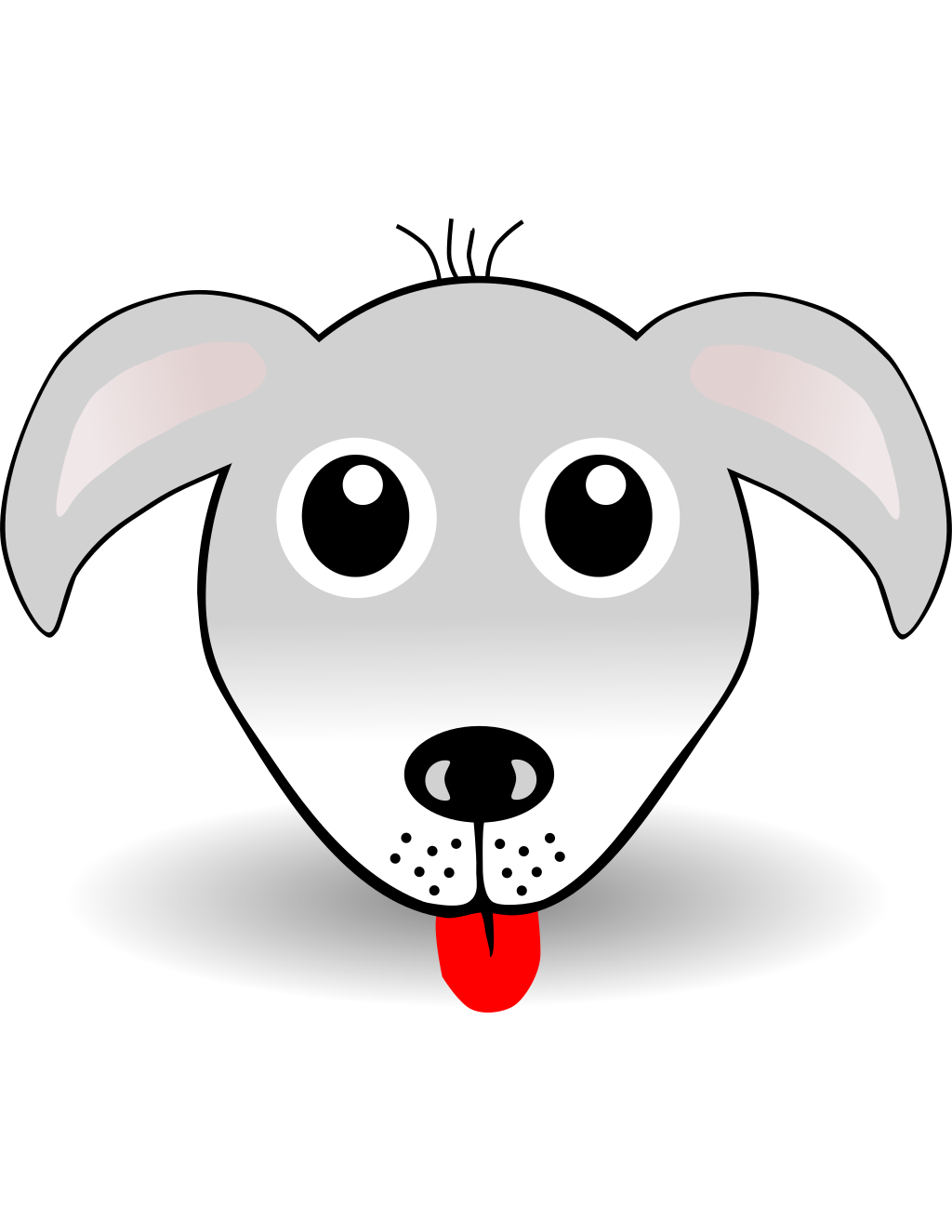 Puppy Outline printable puppies coloring page