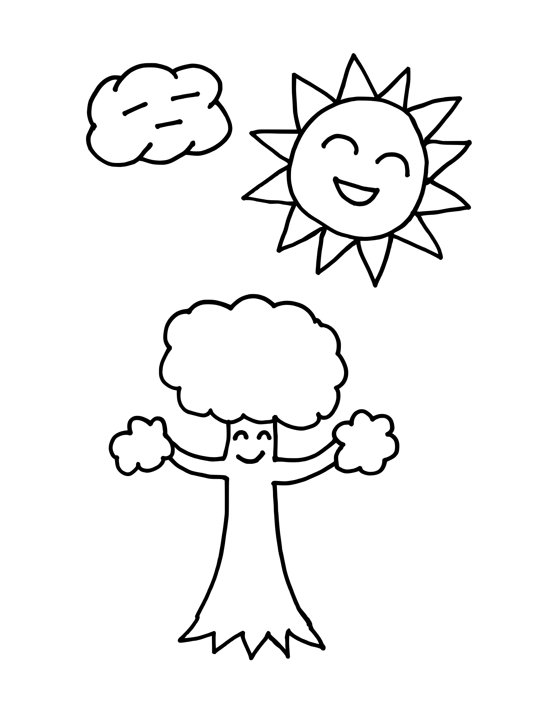 March coloring sheet preview