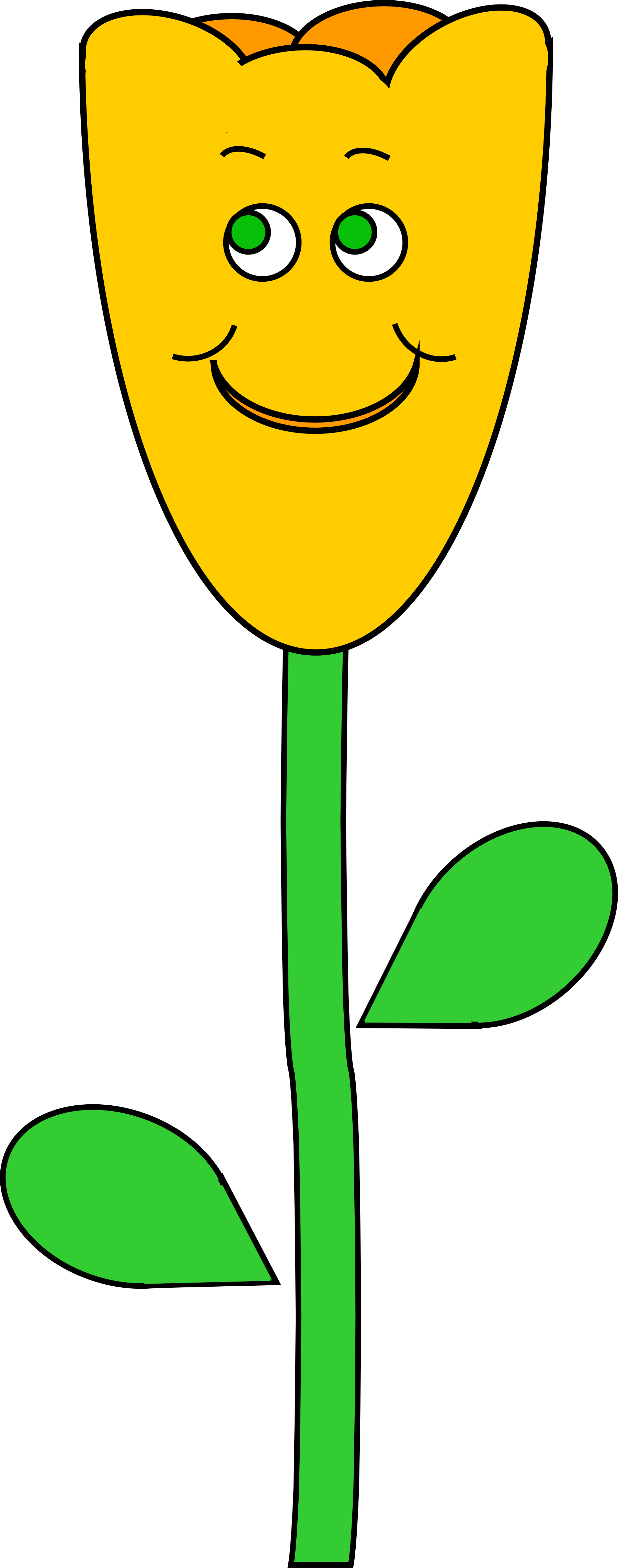 Spring Tulip printable march coloring page