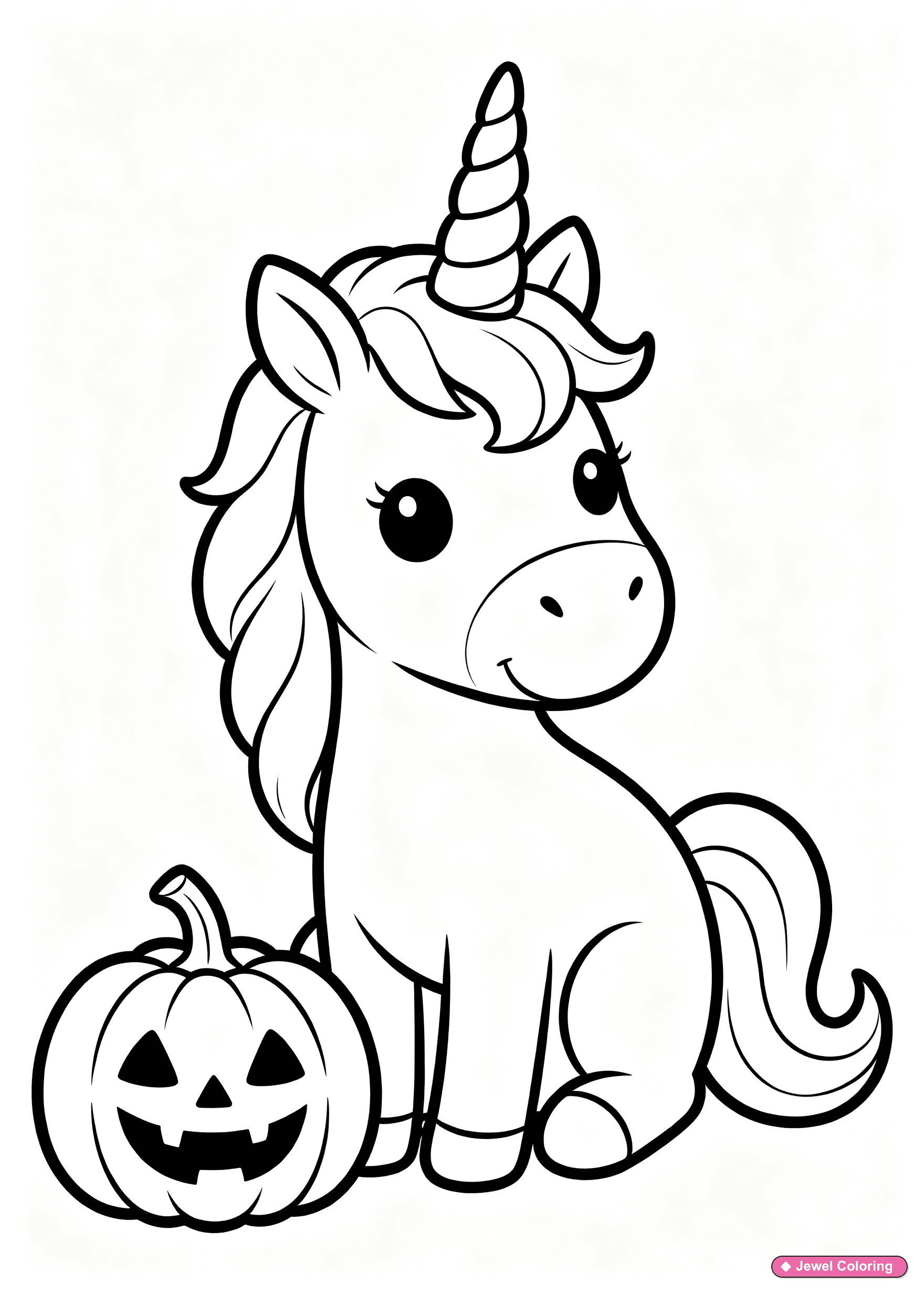 Mermaid Unicorn Coloring Page printable unicorns coloring page