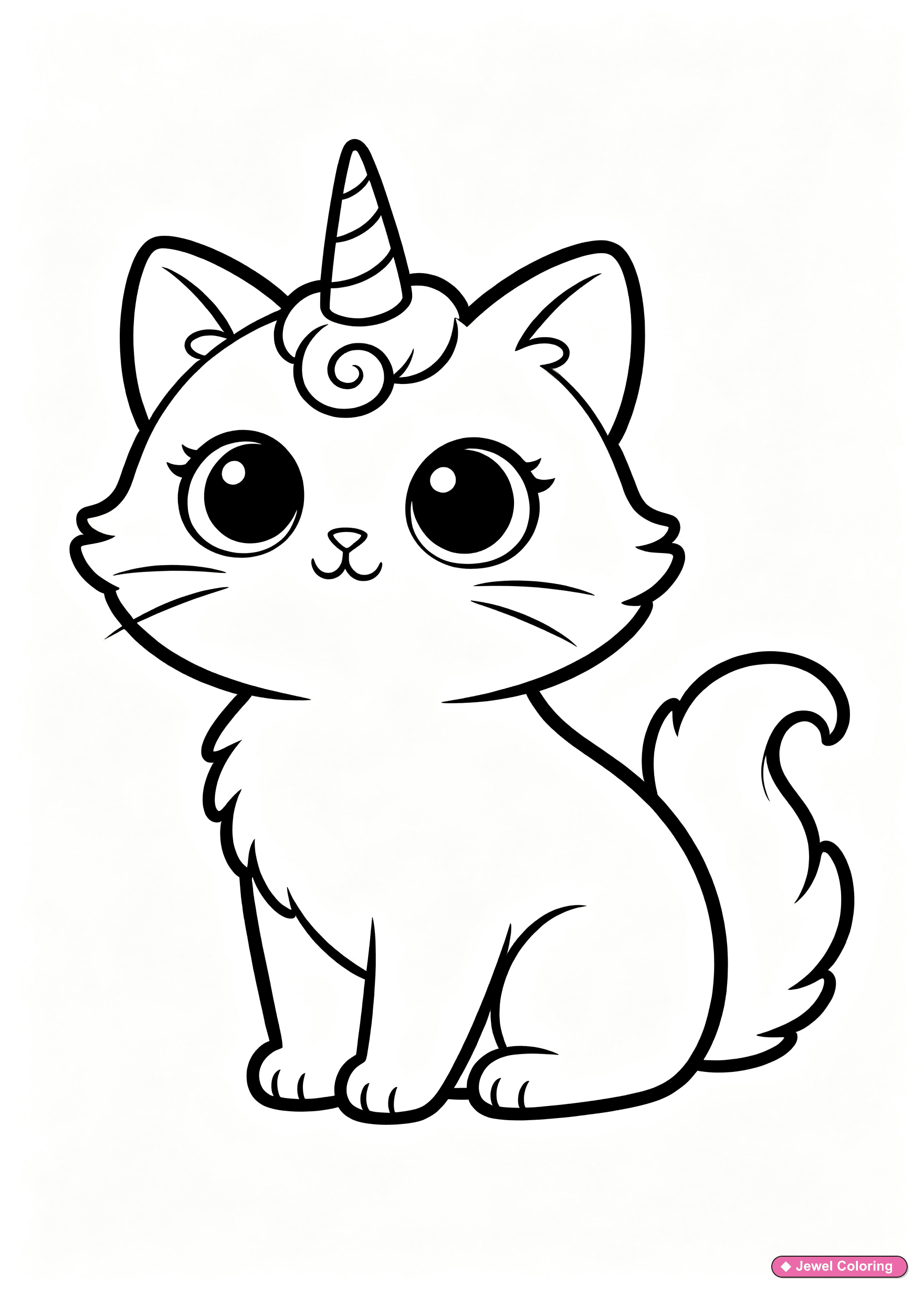 Unicorn Ice Cream Coloring Page printable unicorns coloring page