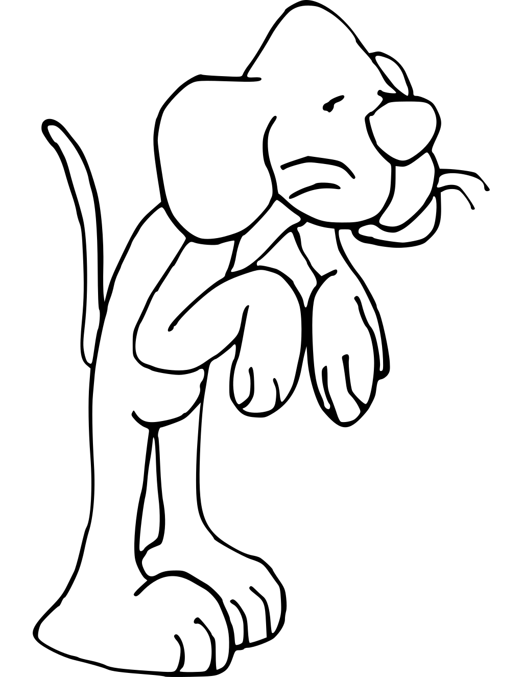 Wild Animal Coloring Page printable animals coloring page