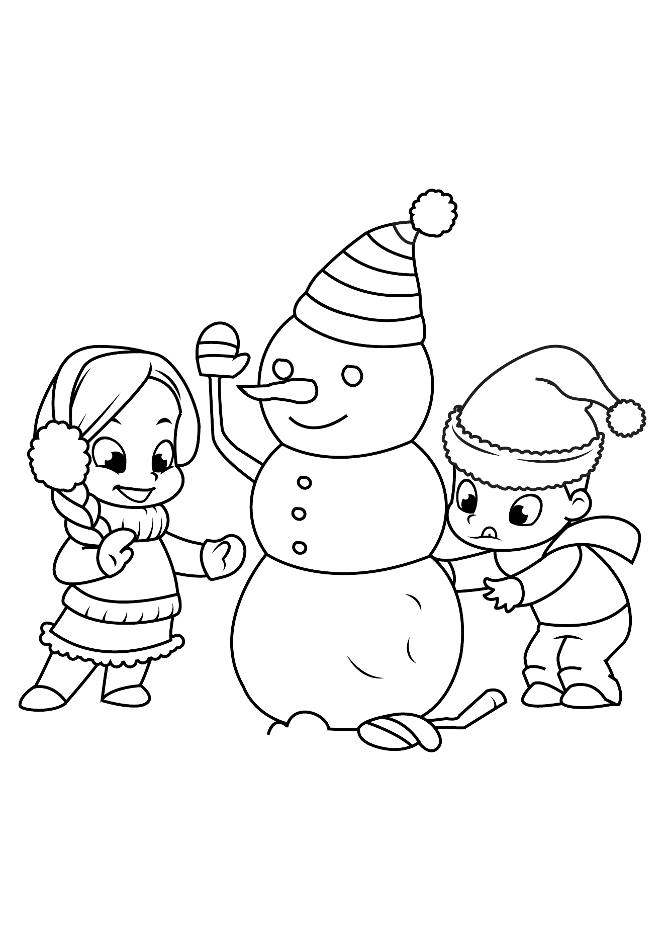 Christmas Coloring Book Page 14 printable christmas coloring page