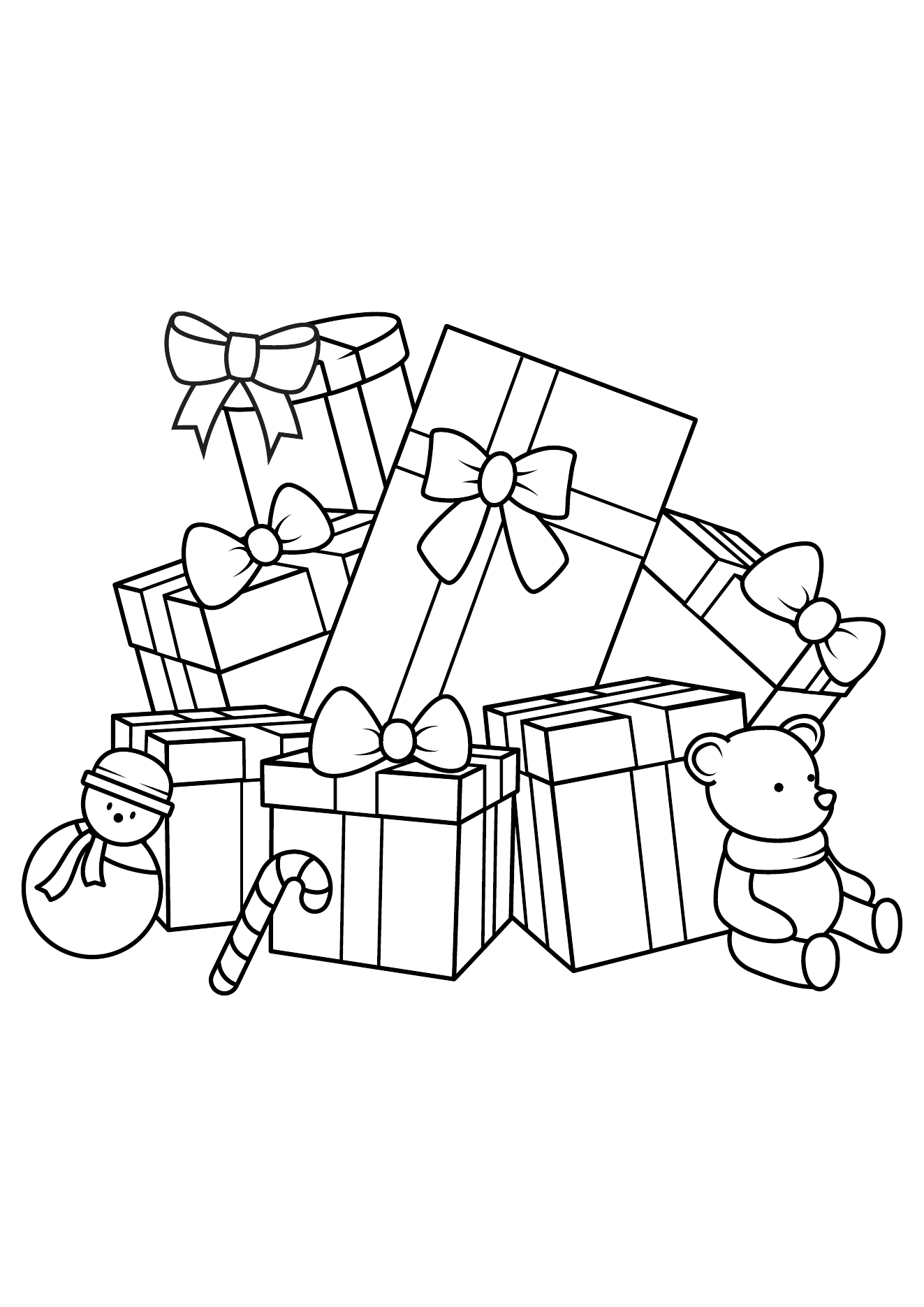 Christmas Coloring Book Page 15 printable christmas coloring page