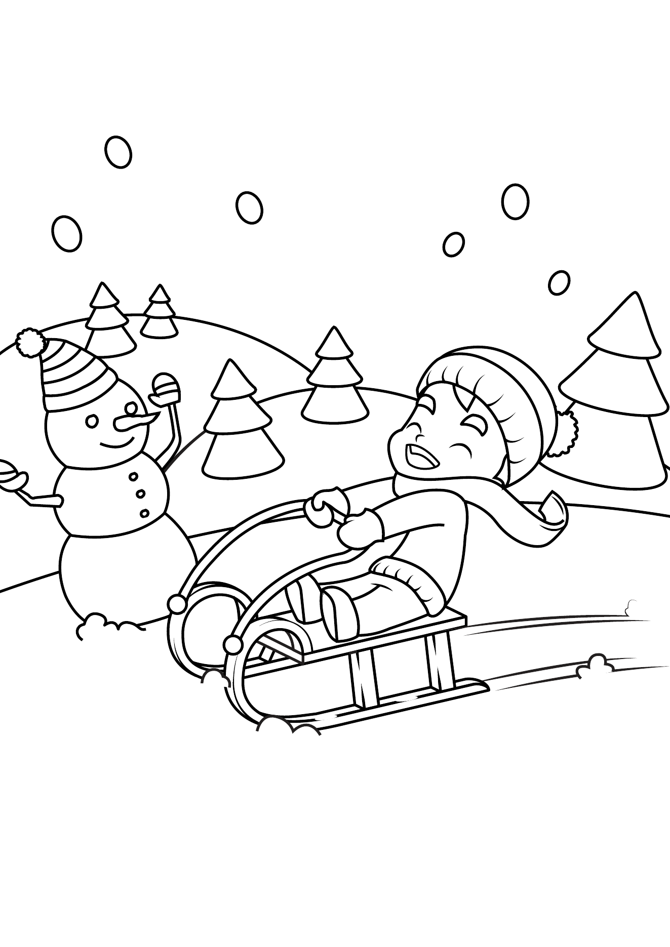 Christmas Coloring Book Page 19 printable christmas coloring page