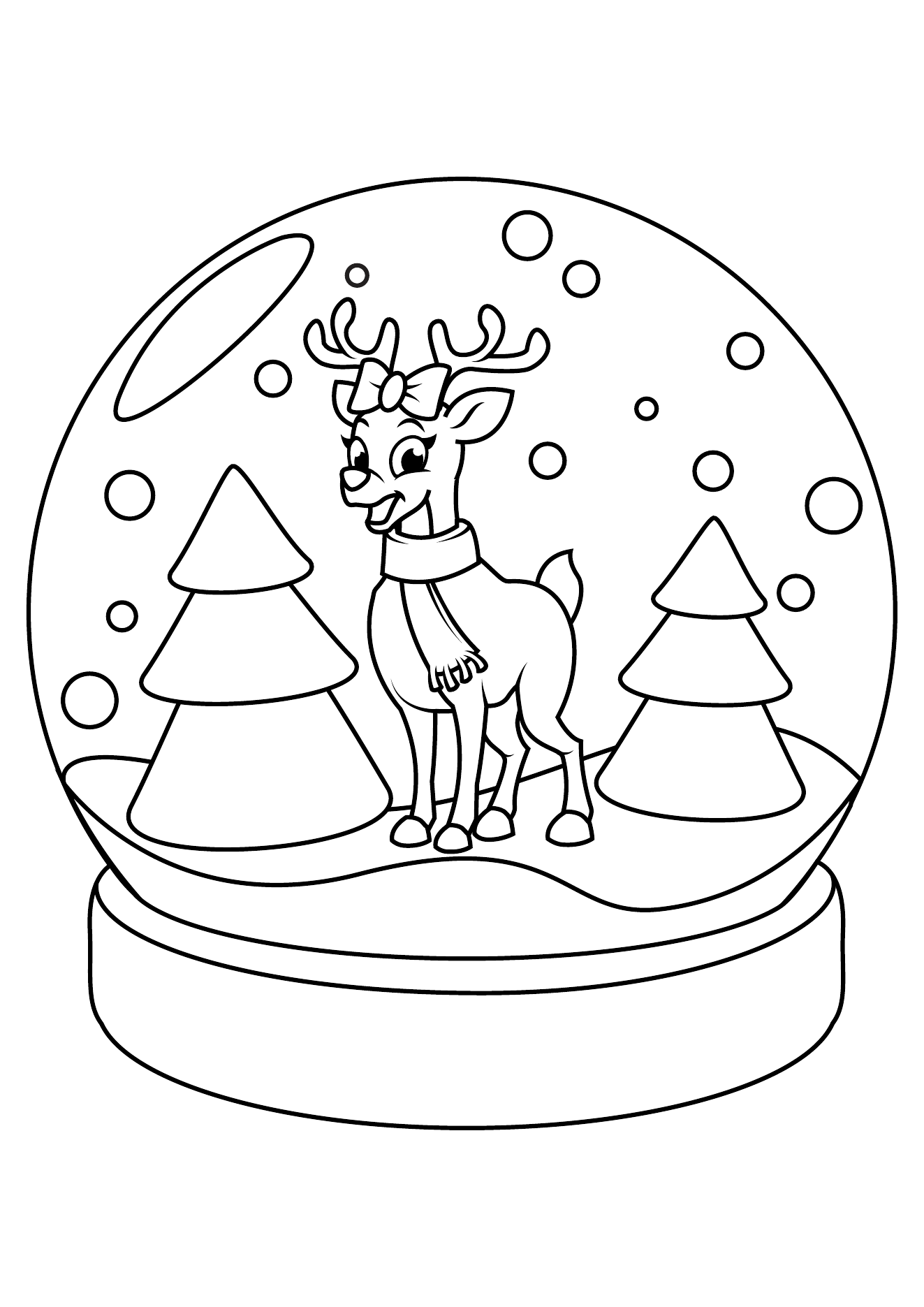 Christmas Coloring Book Page 20 printable christmas coloring page