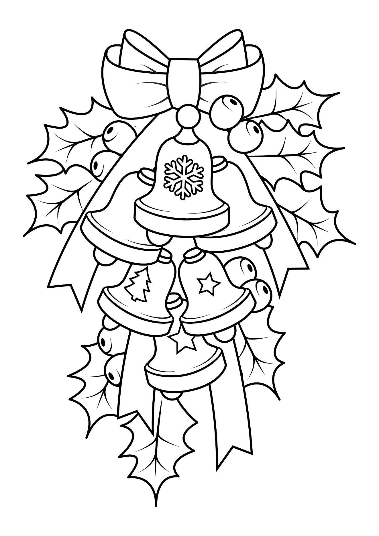 Christmas Coloring Book Page 22 printable christmas coloring page