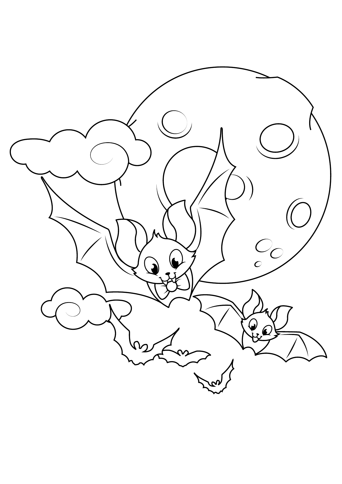 Halloween Coloring Book Page 09 printable halloween coloring page